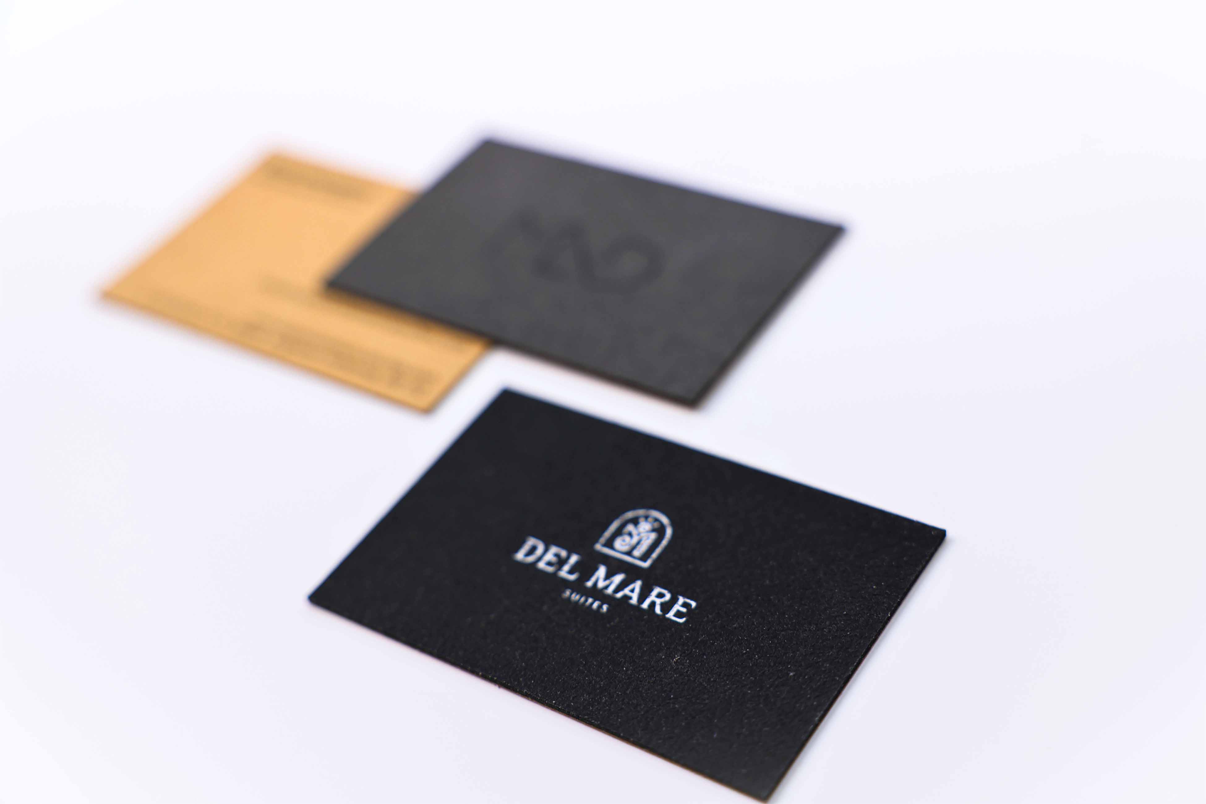 business card luxury