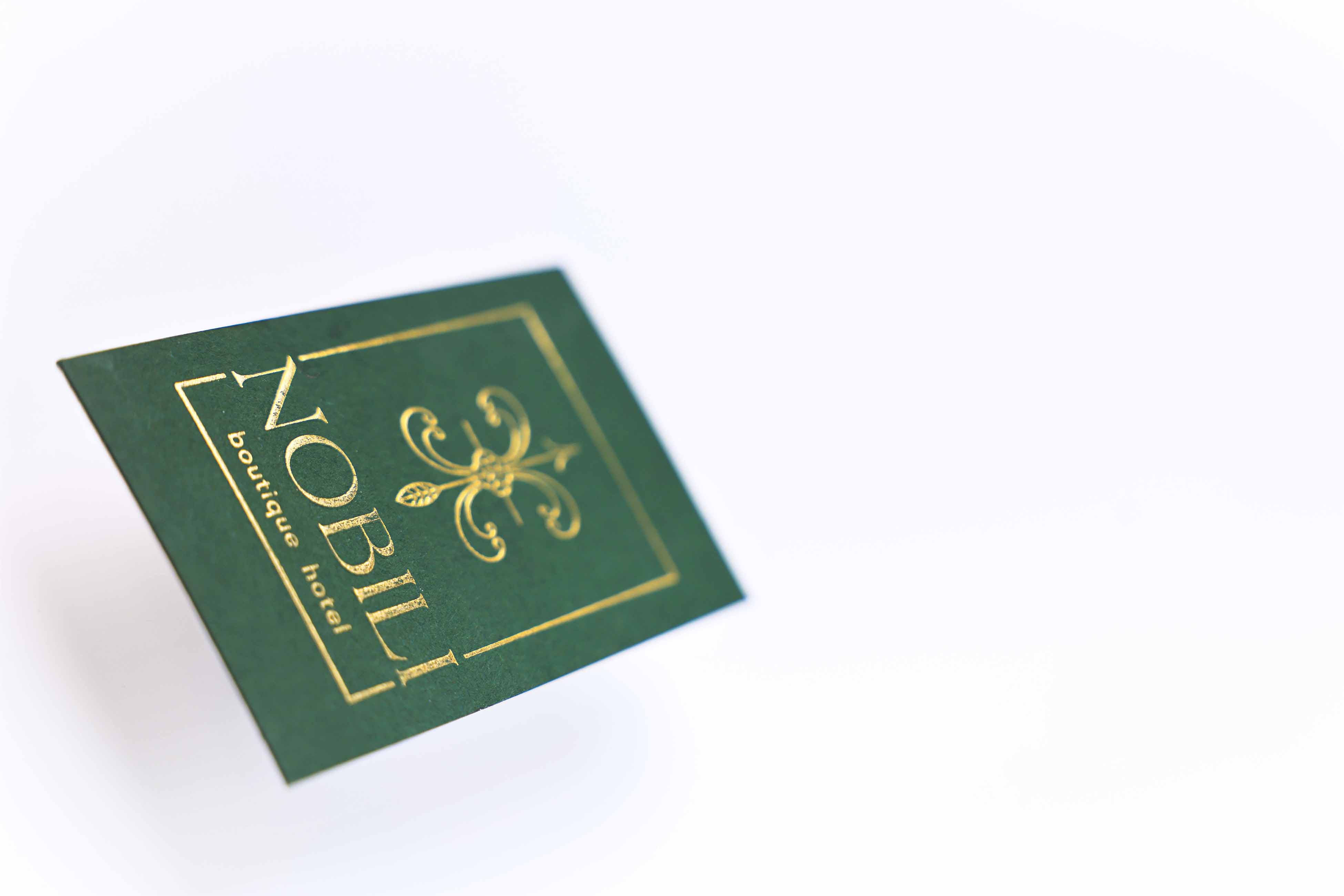 business card luxury