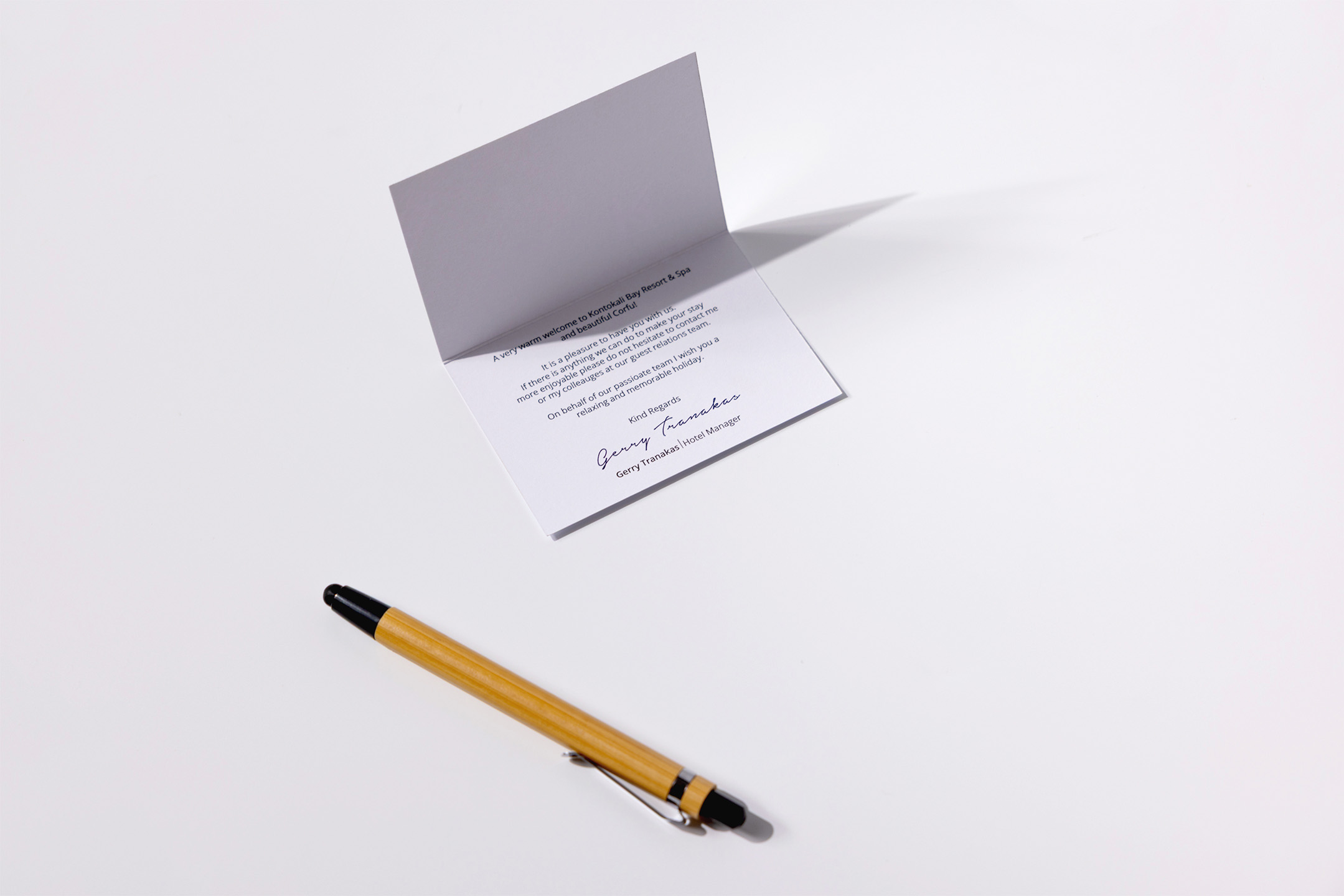 informative card fold small