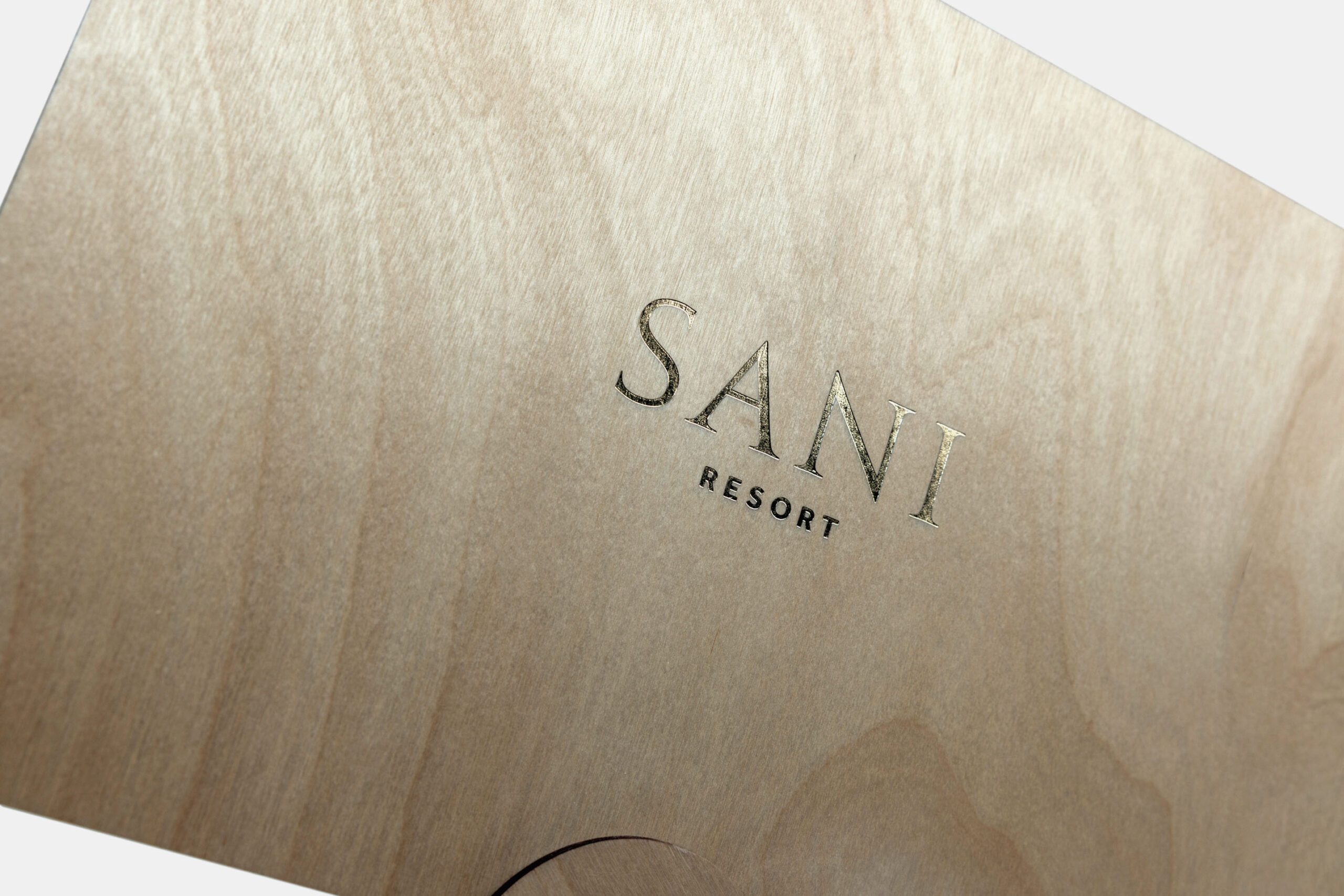 hotel nameboard sani resort