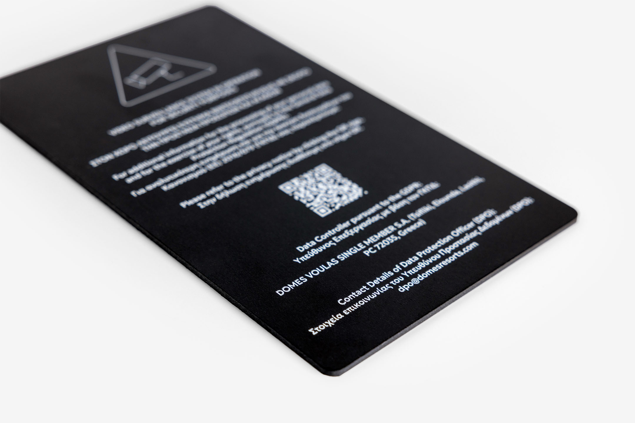 indoor signage athens riviera