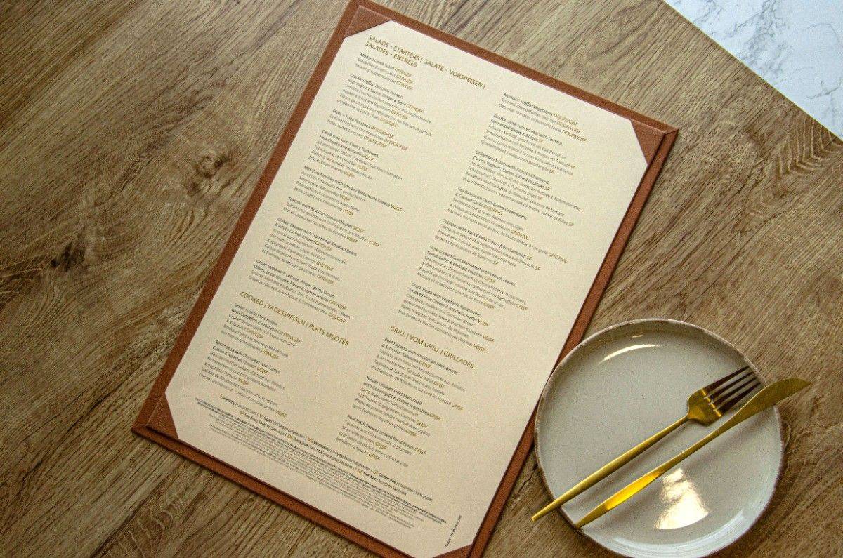 board menu food tsouka