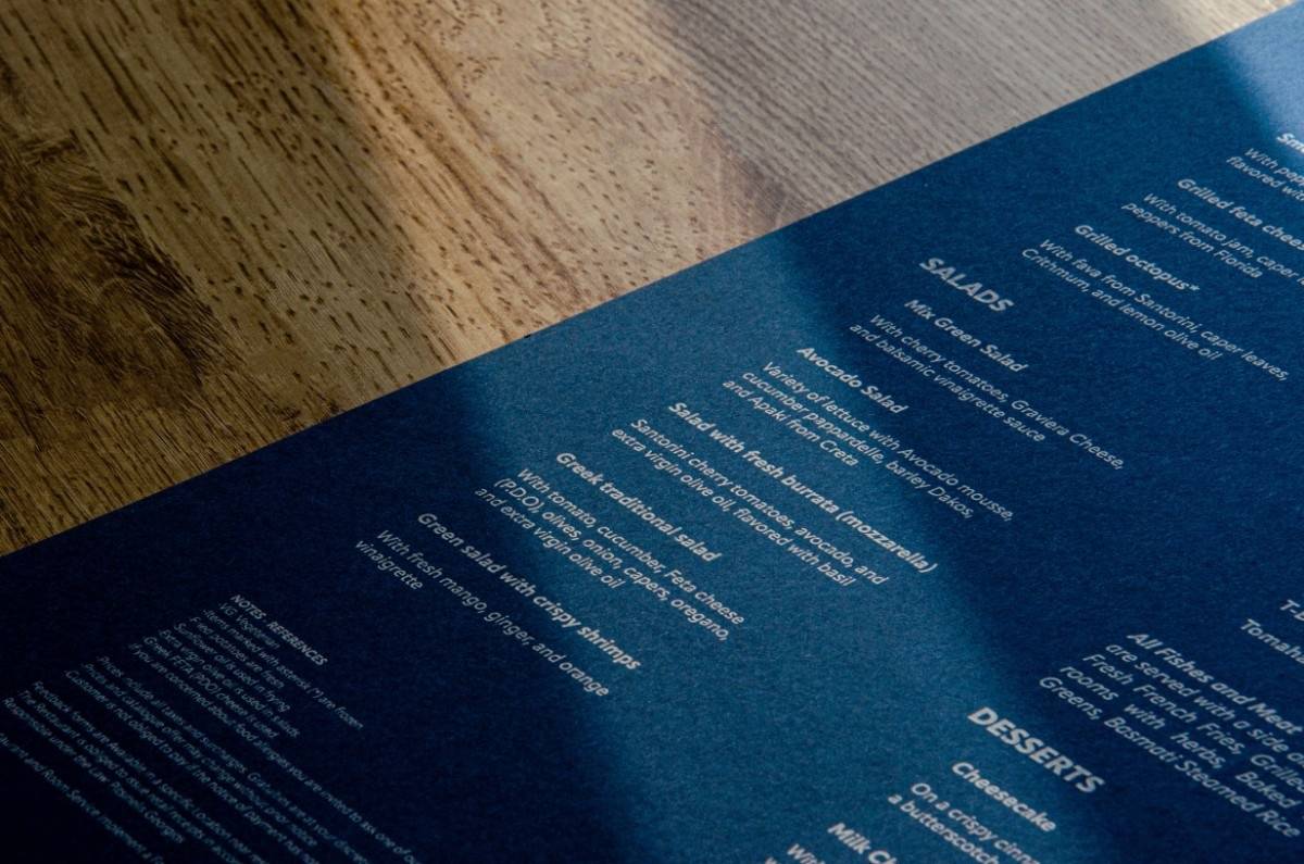 board menu food BGB Zeus