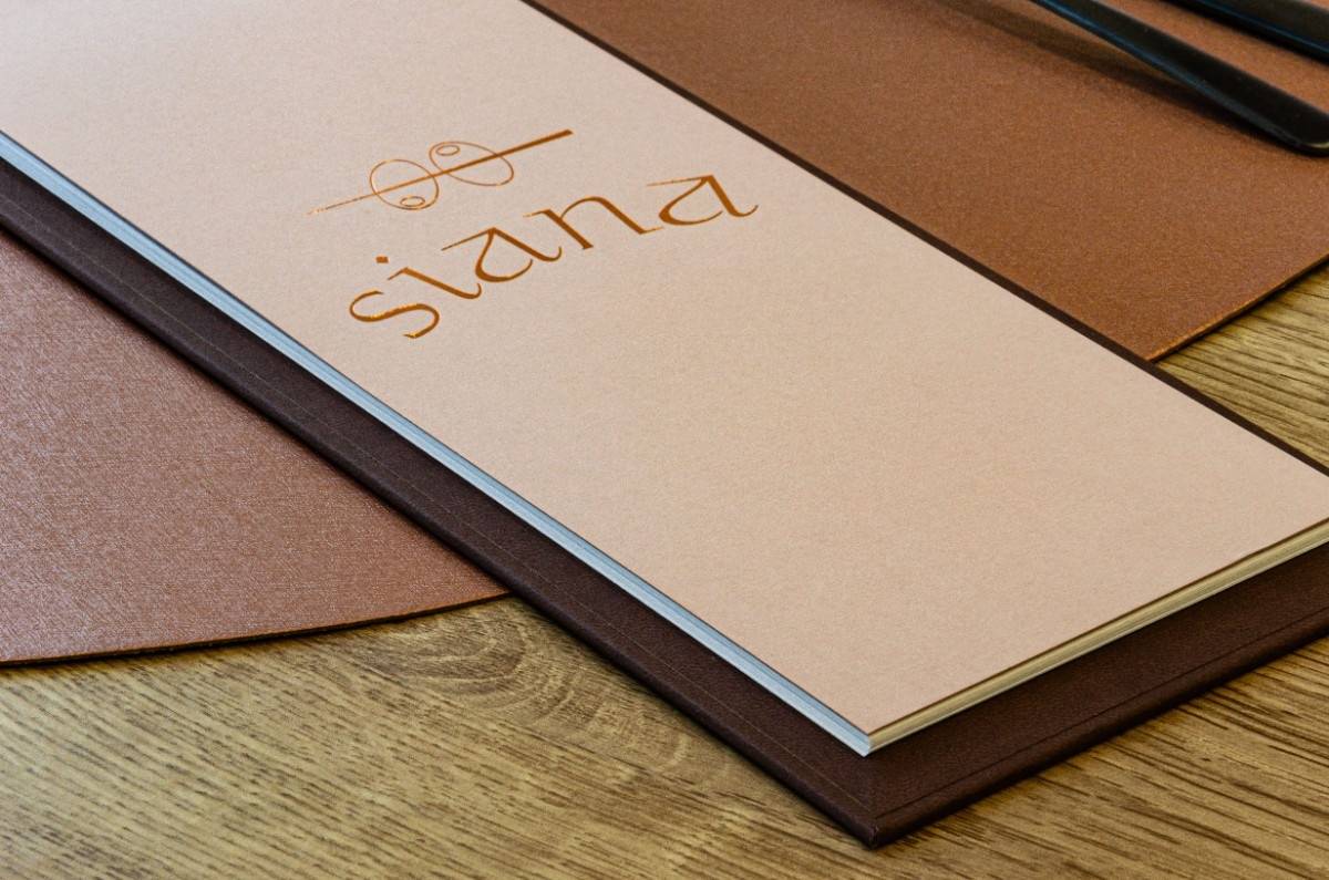 board menu wine beverages siana