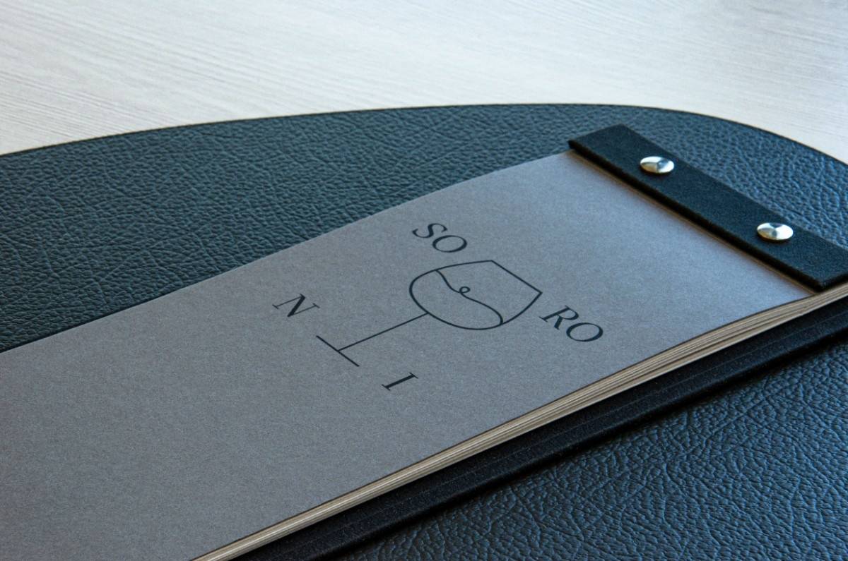 board menu wine beverages soroni