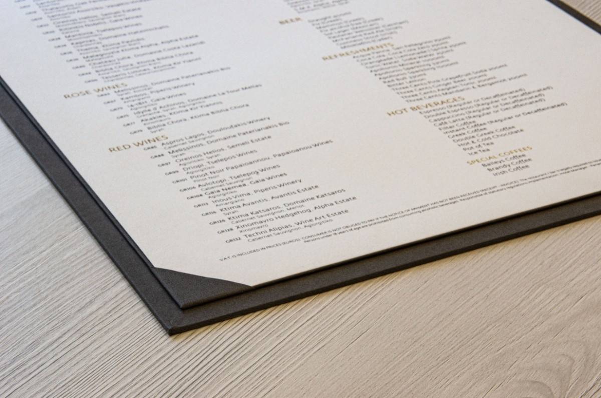 board menu wine beverages fanes