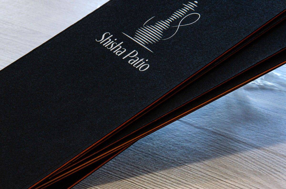 board menu wine beverages shisha