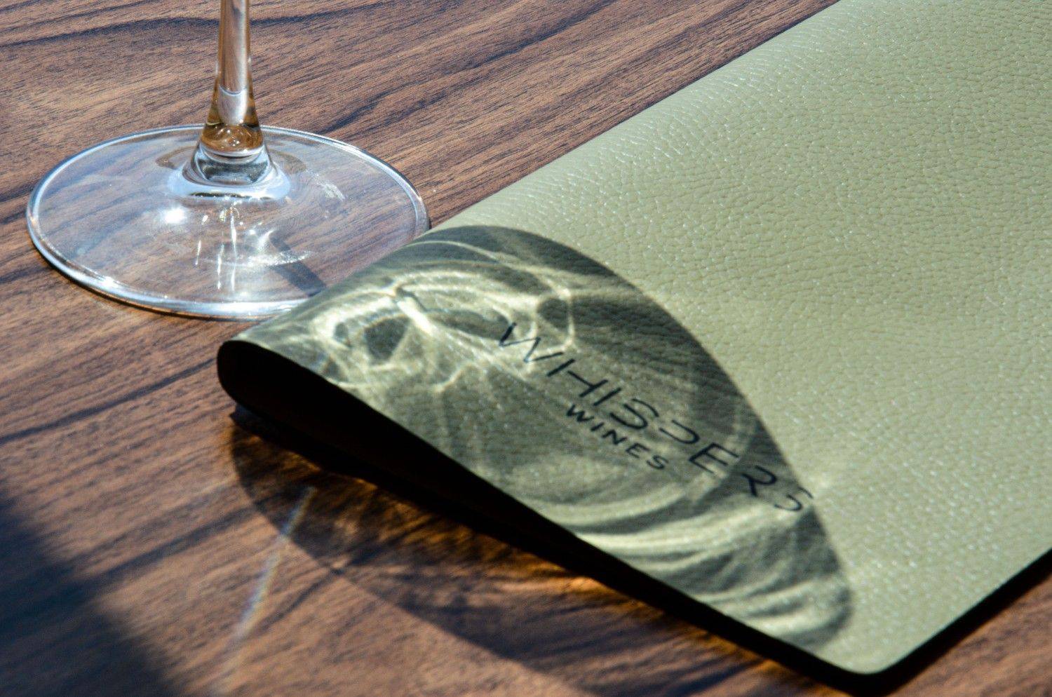 flexy cover menu wine bev bar whispers