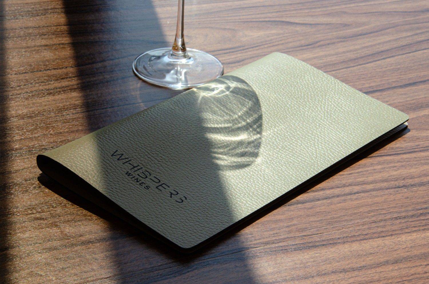 flexy cover menu wine bev bar whispers