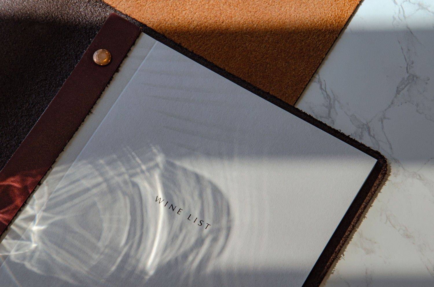 flexy cover menu wine bev bar ocean daios