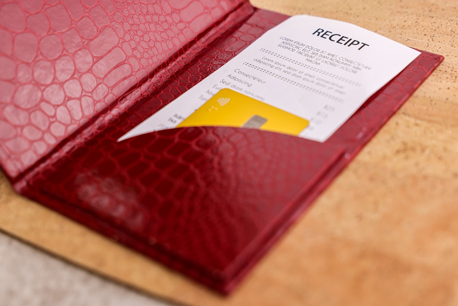 hard bill folder bisteca