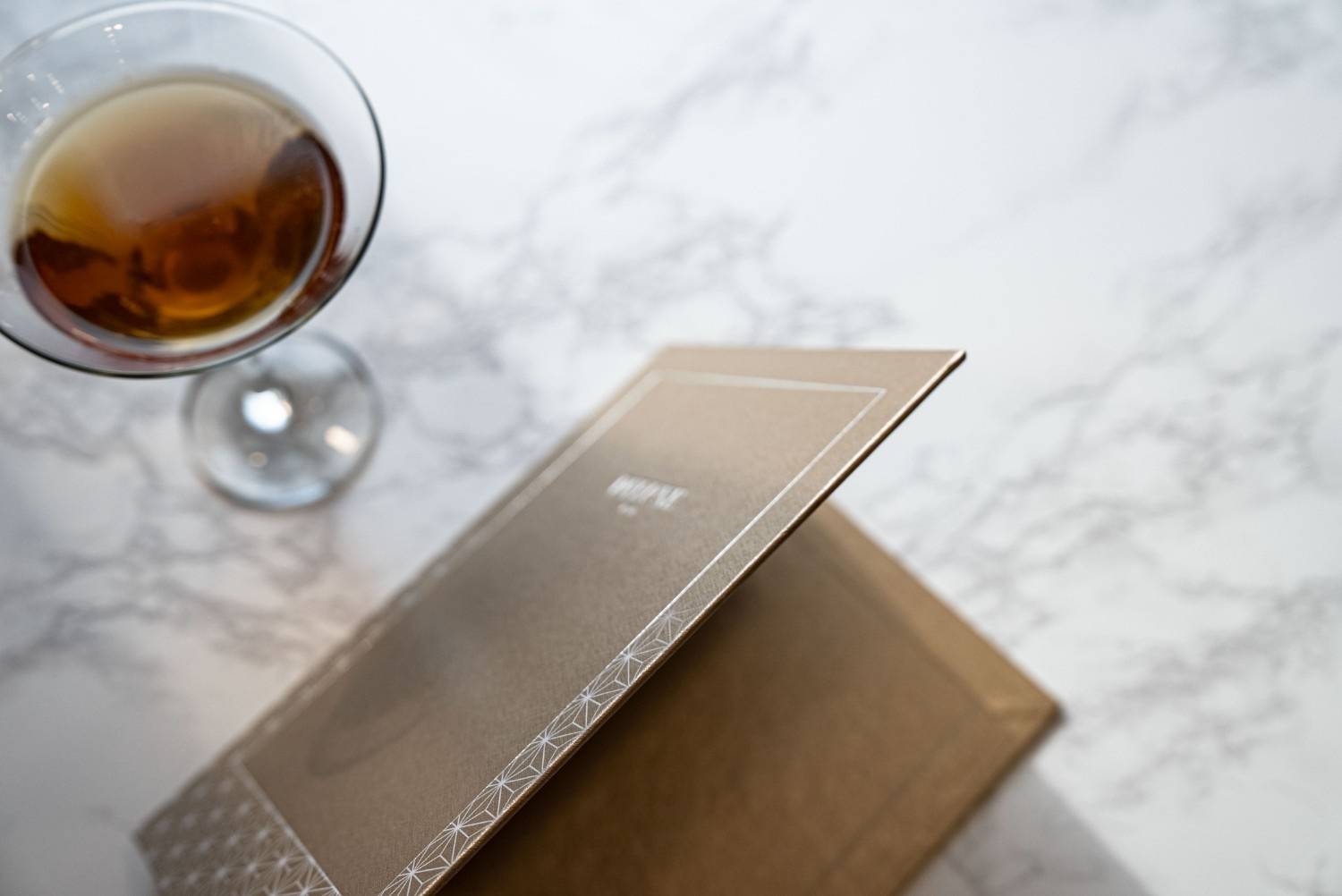 hard cover menu bev bar deluxe ikos