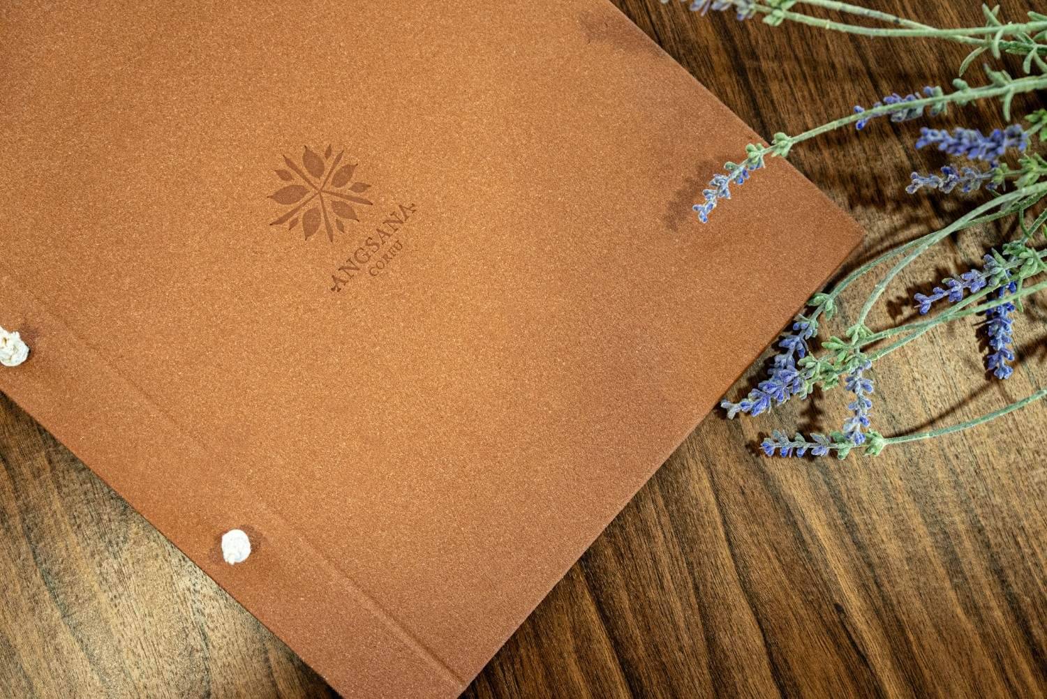 hard cover menu extras spa angsana