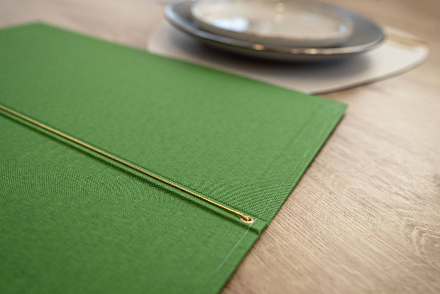 hard cover menu food ikos elia