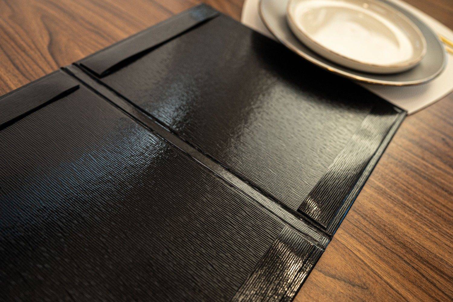 hard cover menu food ixian