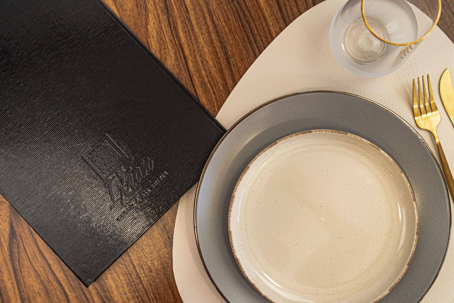 hard cover menu food ixian