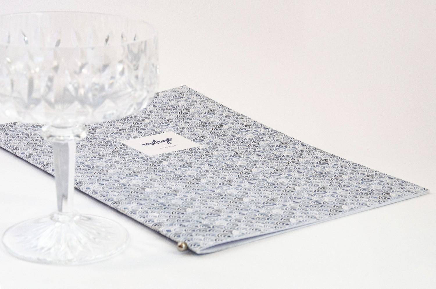 soft cover classic Marbella indigo