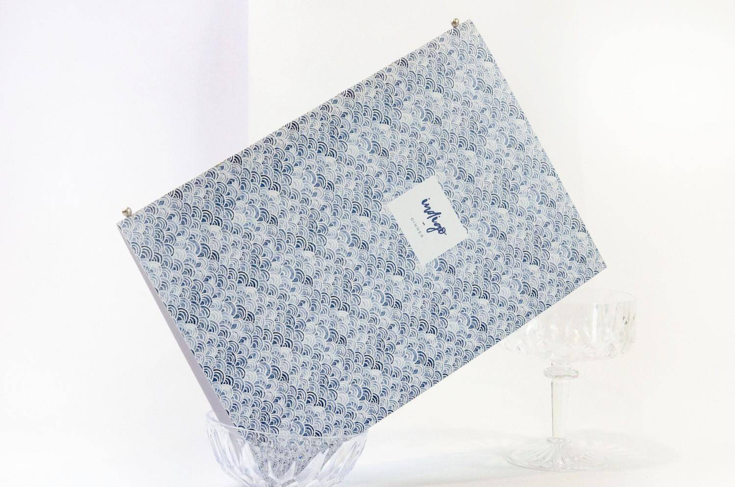 soft cover classic Marbella indigo